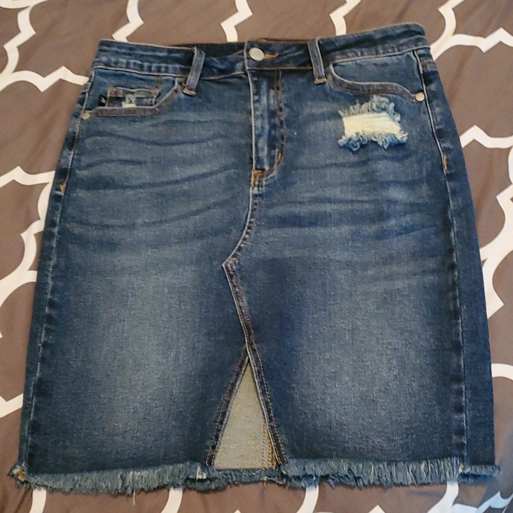 Denim skirt size medium